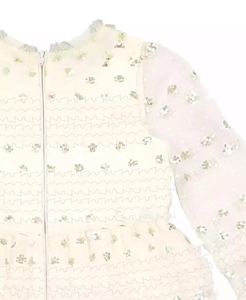 Nannette Toddler & Little Girls Mesh Sequin Dress 3