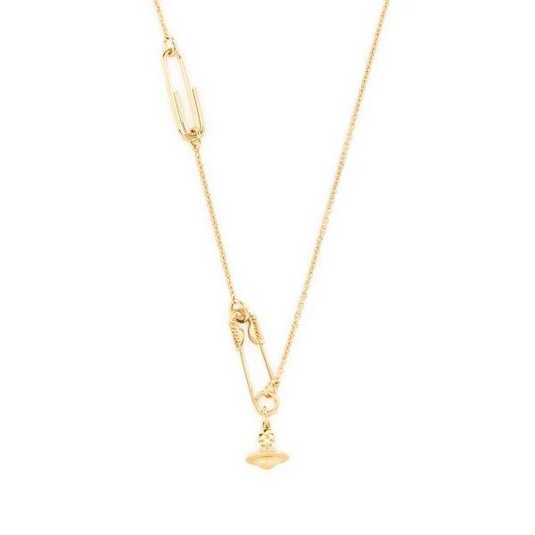 Vivienne Westwood Safety Pin Necklace 1