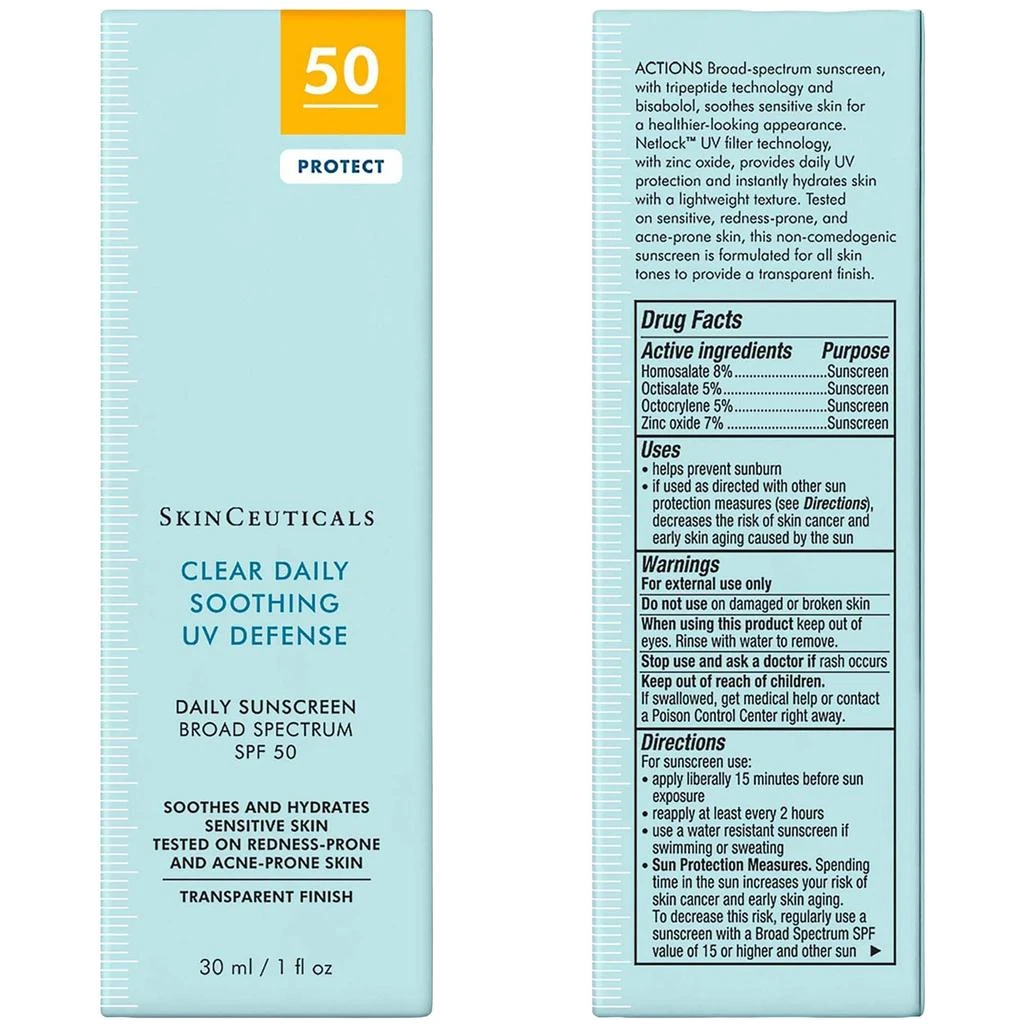 SkinCeuticals SkinCeuticals Clear Daily Soothing UV Defense Cream SPF 50 11