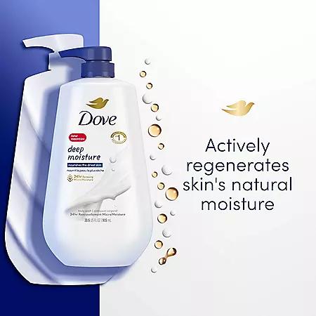 Dove Dove Deep Moisture Renewing Body Wash, 30.6 fl. oz., 2 pk.