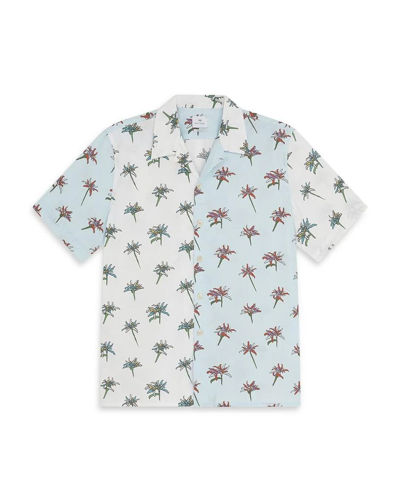 Paul Smith Mix Up Print Regular Fit Short Sleeve Shirt from Bloomingdale
s