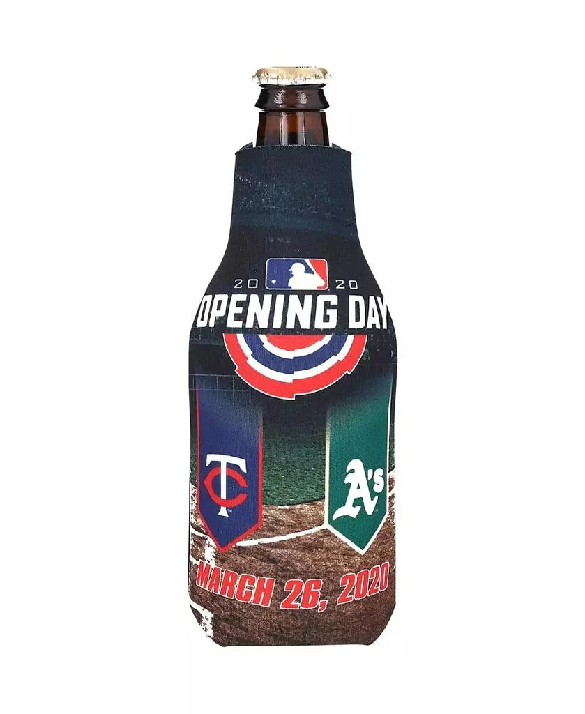 Wincraft Minnesota Twins vs. Oakland Athletics 12 oz 2020 Opening Day Bottle Cooler 1