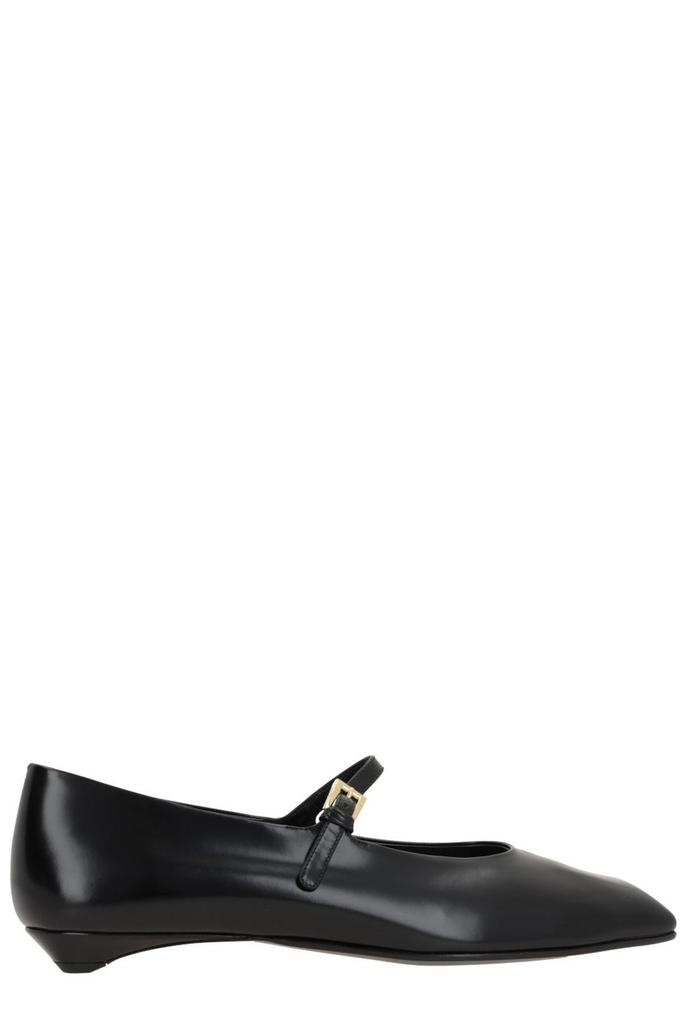 PRADA Mary Jane Square Toe Shoes Black