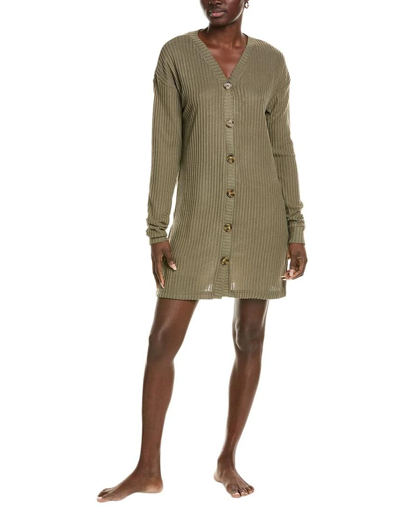 Honeydew Intimates Intimates Off Duty Rib Knit Cardigan 1
