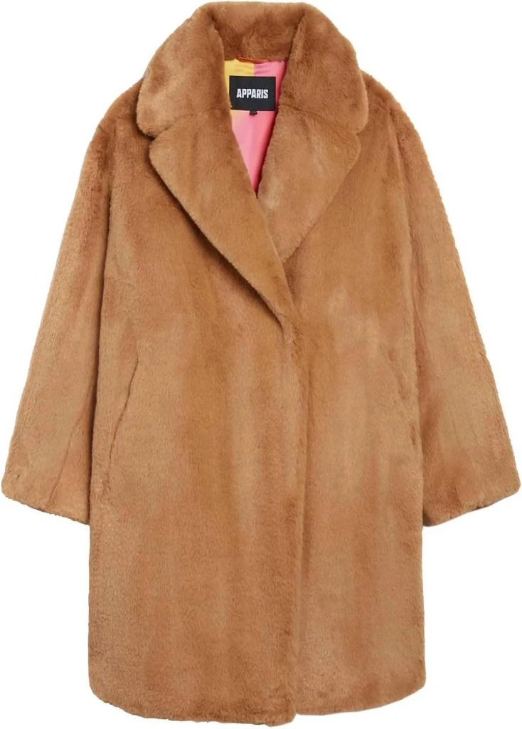 Apparis Stella Faux Fur Coat 5