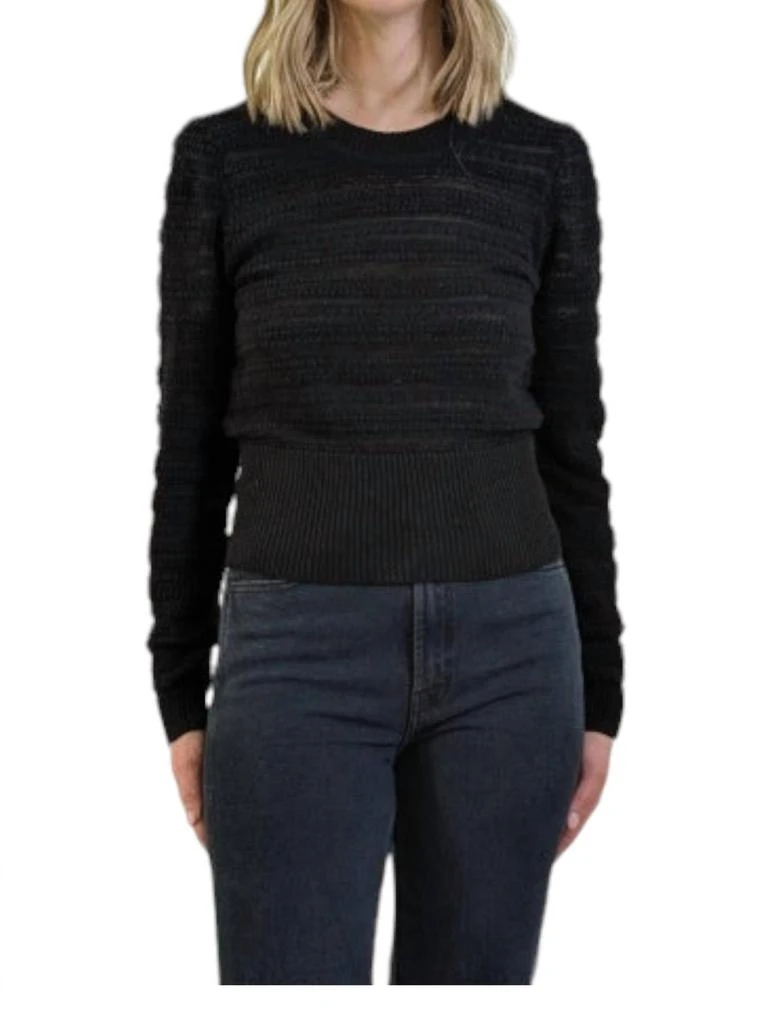 Habitual Textured Crewneck Sweater 1