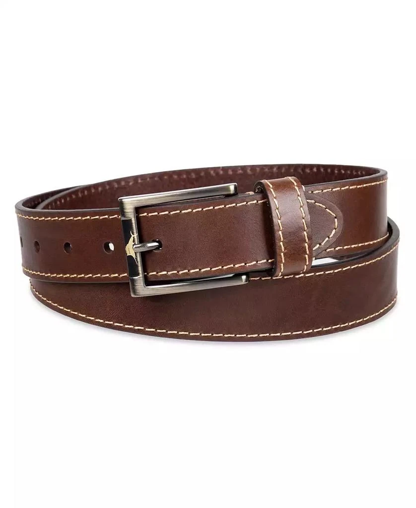 Tommy Bahama Men's Casual Contrast Stitch Cincato Strap Belt 1