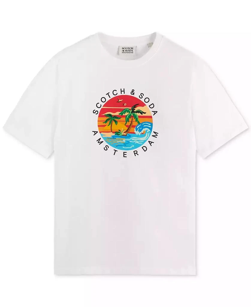 Scotch & Soda Men's Regular-Fit Graphic T-Shirt 5