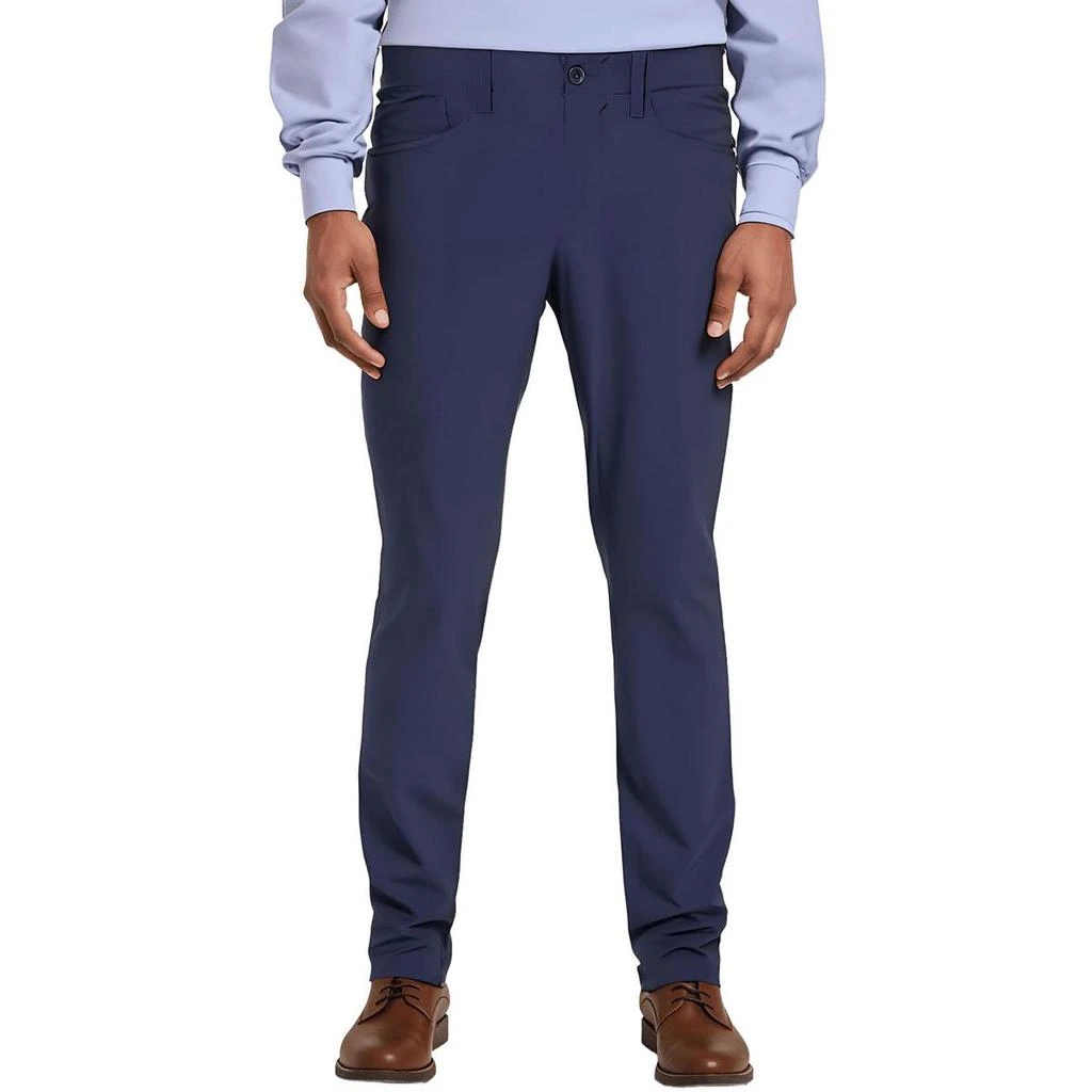 Under Armour Mens Solid Polyester Straight Leg Pants 1