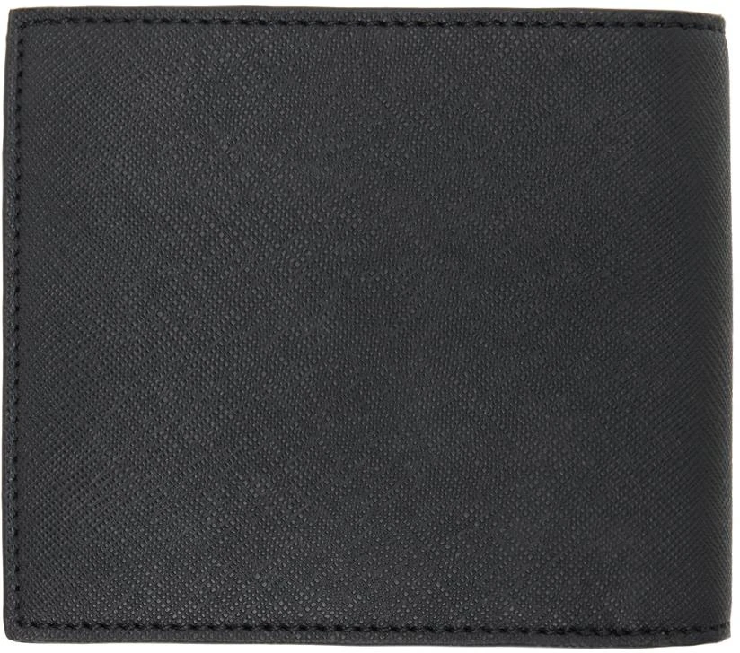 Vivienne Westwood Black Saffiano Man Bifold Wallet 2