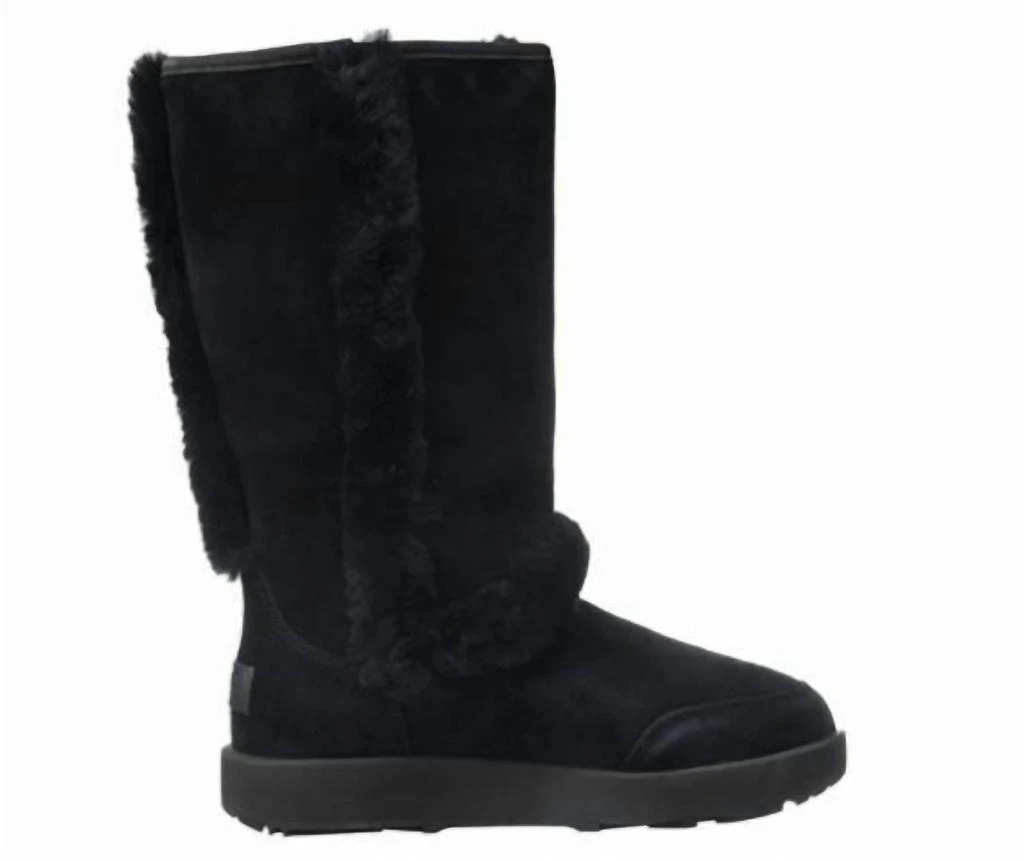 UGG Ugg - Sundance Suede Leather Fur Lining Tall Boots 2