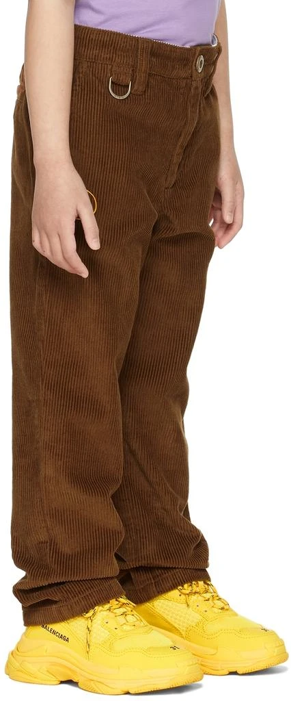 Drew House SSENSE Exclusive Kids Brown Painted Mascot Trousers 2