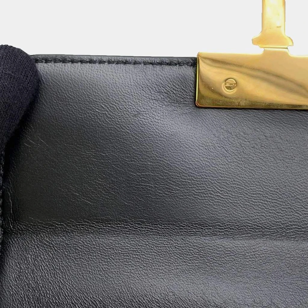 Dior Dior Blue Leather Graphic Print 30 Montaigne Box Bag 8