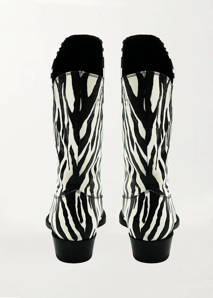 Che by Chelsey Che By Chelsey - Women's Zebra Texan Boots 6