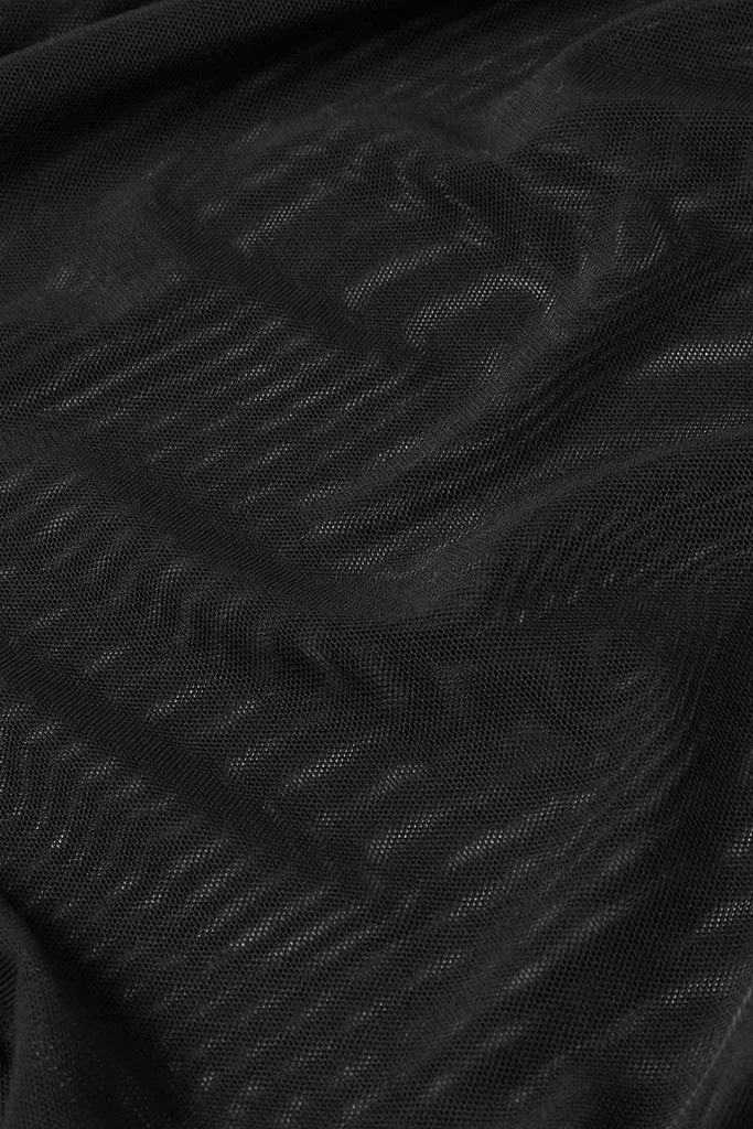 I.D. Sarrieri New York stretch-mesh turtleneck maxi dress 4