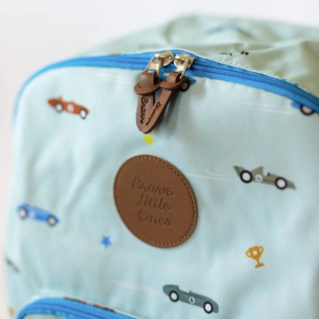 Brave Little Ones Brave Little Ones - Boys
 Race Cars Backpack 5