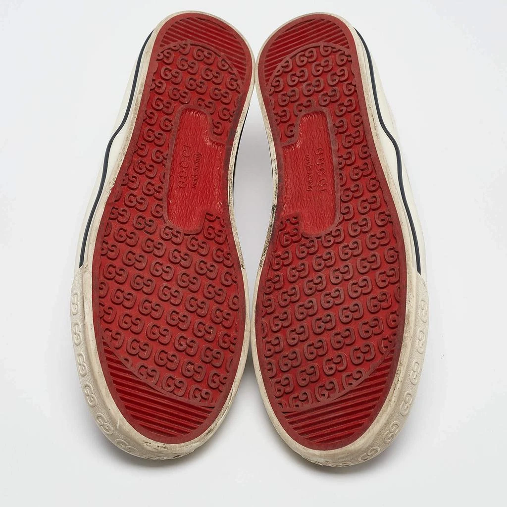 Gucci Gucci Brown Canvas Tennis 1977 Slip On Sneakers Size 43 6