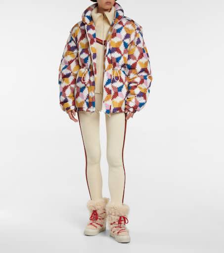 Isabel Marant Dalozia convertible printed puffer jacket