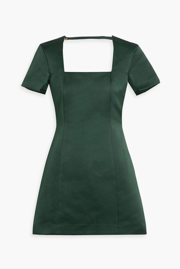 green emerald velvet dress ASHIKA GOWN
