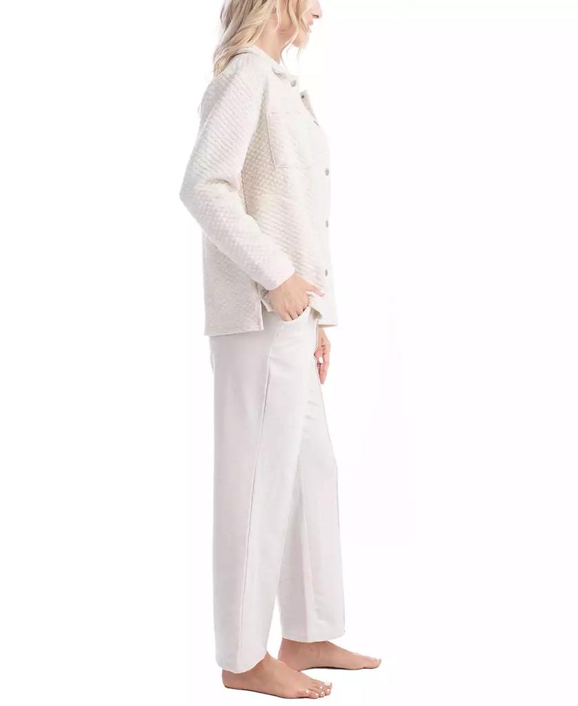 MUK LUKS Women's 3-piece Quilted Lounge Set
