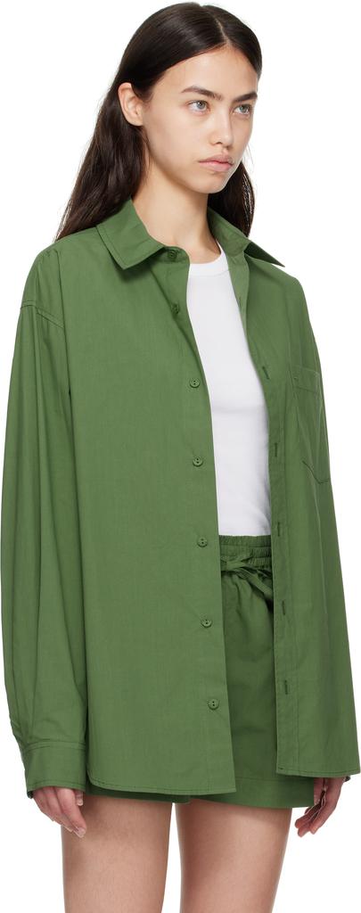 Matteau Green Relaxed Shirt