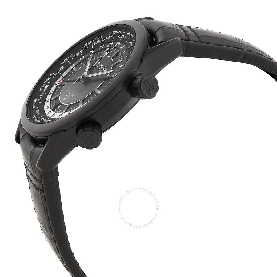 Raymond Weil Frelancer GMT Automatic Black Dial Men's Watch 2765-BKC-20001 2
