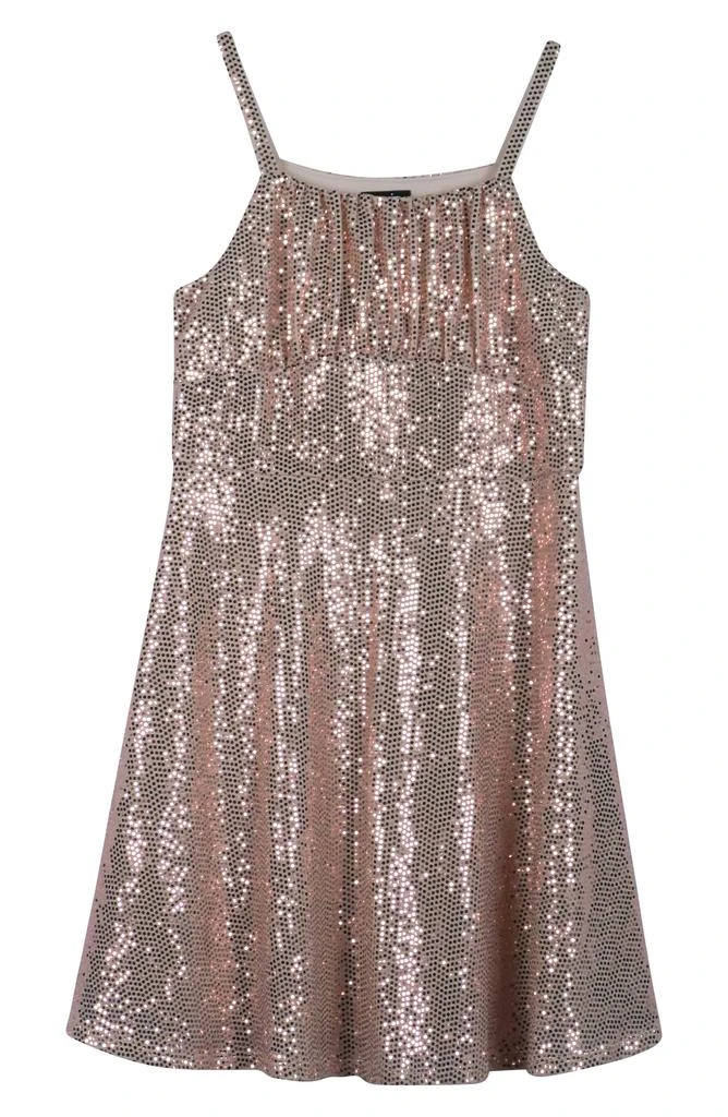 Zunie Kids' Sequin Skater Dress 1