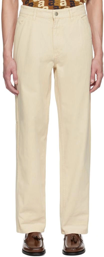 Awake NY Off-White Pocket Trousers 1