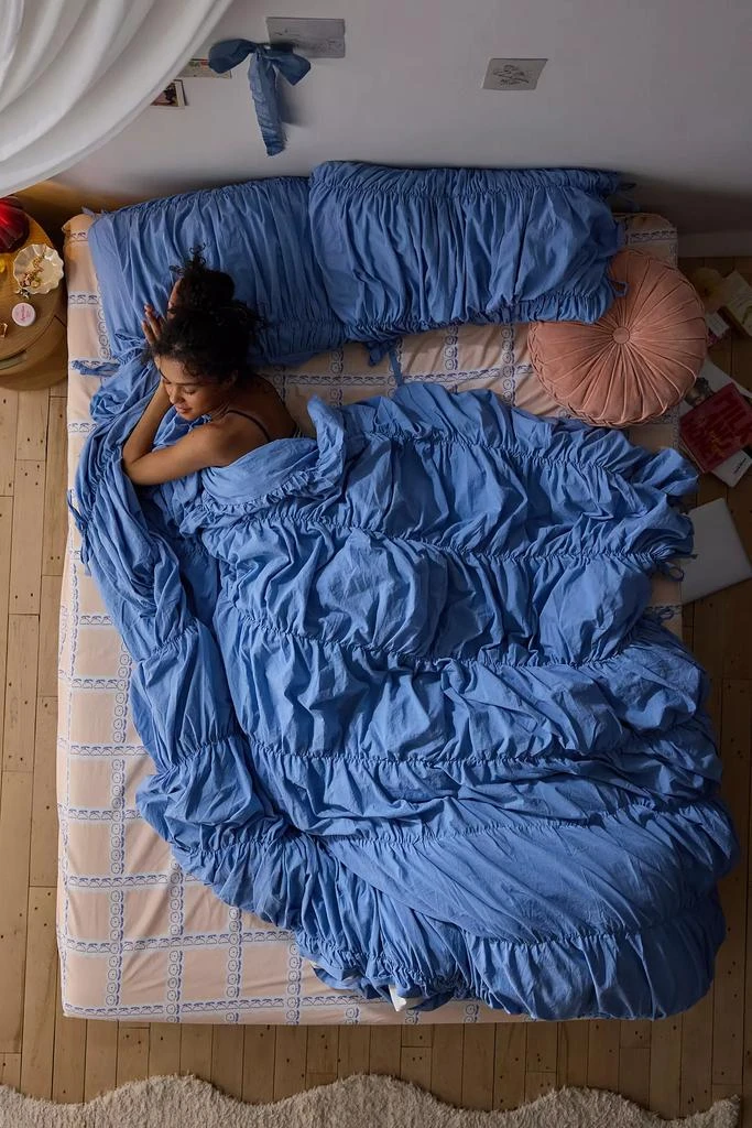 Urban Outfitters Melody Cinched Core Duvet Cover 1