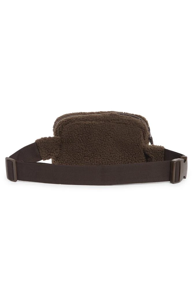 Zella Faux Shearling Belt Bag 3