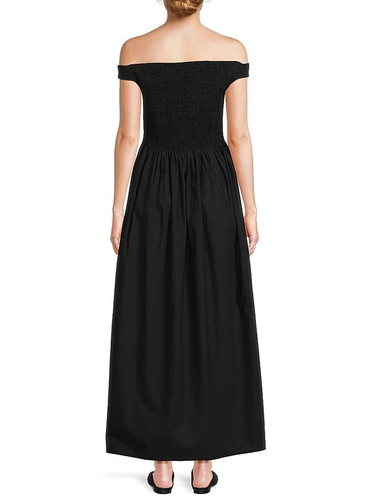 Faithfull the Brand Fao Off-the-Shoulder Maxi Dress 5