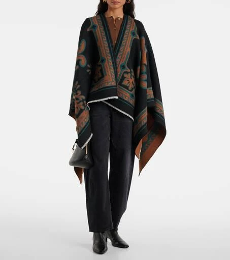 LA DOUBLE J Herald wool and silk shawl 2