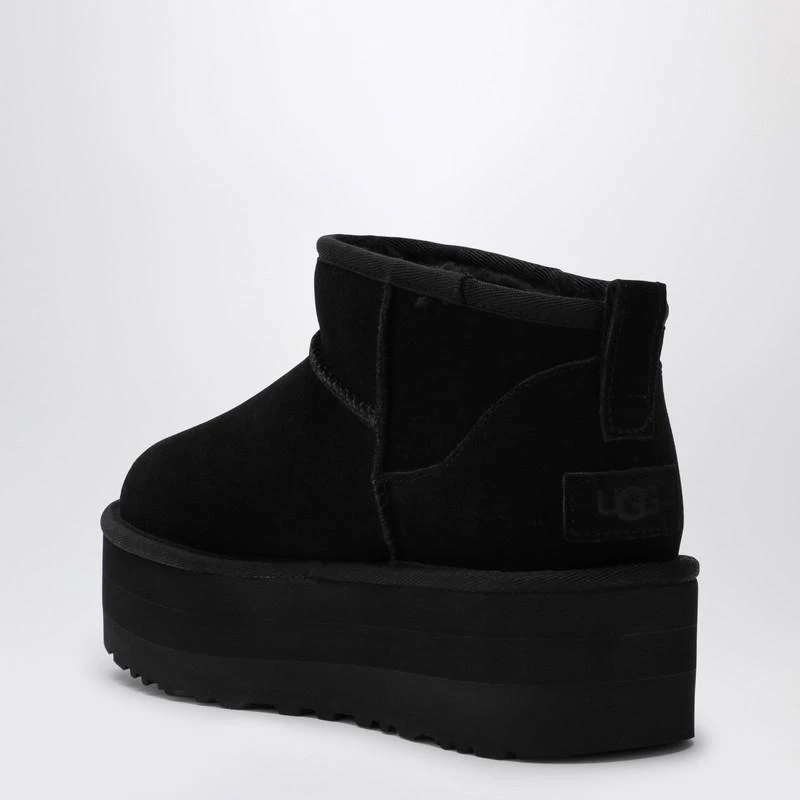 UGG Classic Ultra Mini black boot with platform 4