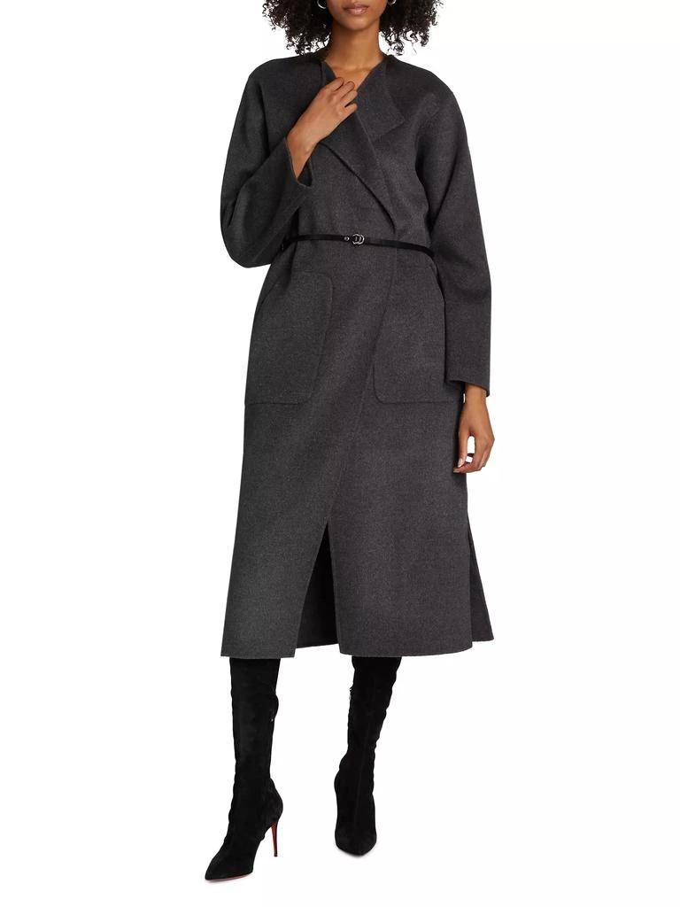 Mercer Collective Victoria Shawl Collar Maxi Wool Coat 6
