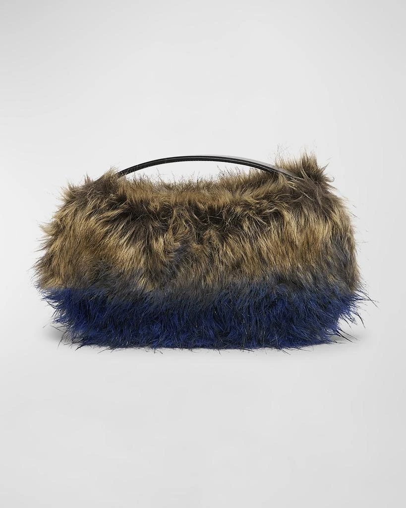 COPERNI Swipe Sound Faux Fur Top-Handle Bag 1
