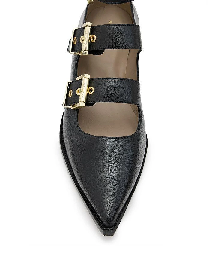 ALL SAINTS Women's Susan Buckled Flats 4