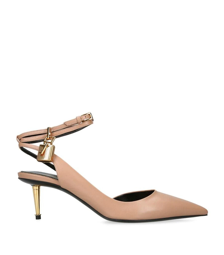 Tom Ford Leather Slingback Pumps 55 1