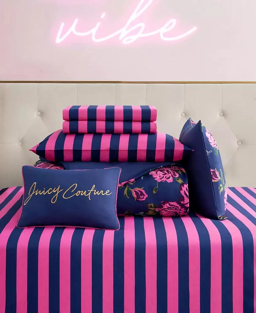 Juicy Couture Rose 8-Pc. Comforter Set 4