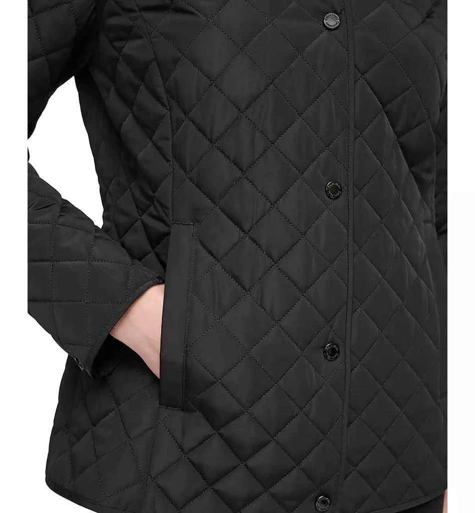 Calvin Klein Womens Collared Quilted Coat 4