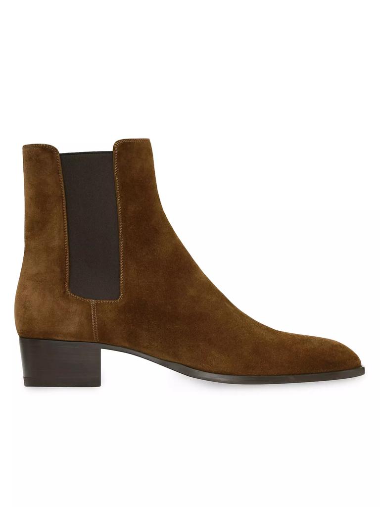 Wyatt 30 Suede Chelsea Boots - brown - EU 39.5