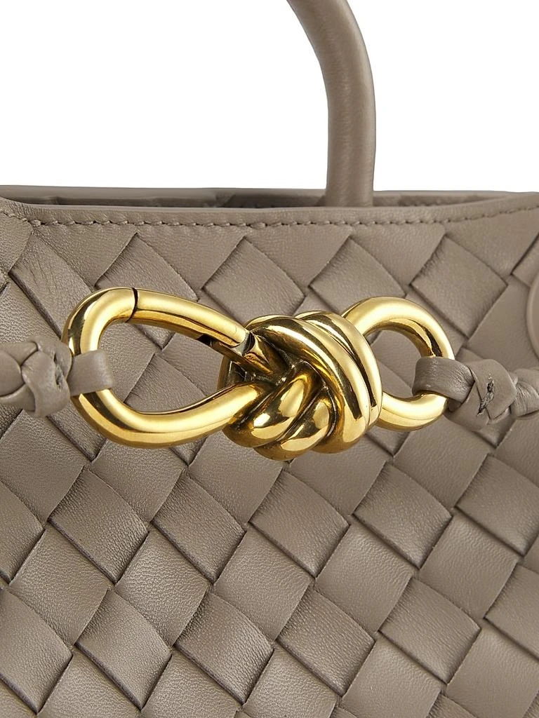 Bottega Veneta Small Andiamo Intrecciato Leather Top-Handle Bag 6