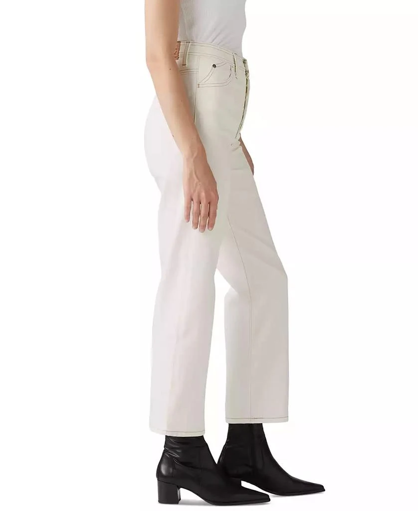 Levi's Women's High-Rise Riveted Ribcage Straight Ankle Jeans 3
