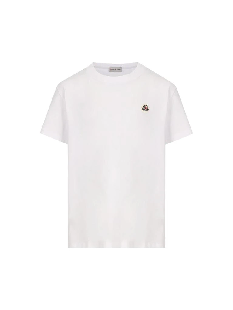 Moncler Moncler Enfant Logo Patch Crewneck T-Shirt 1