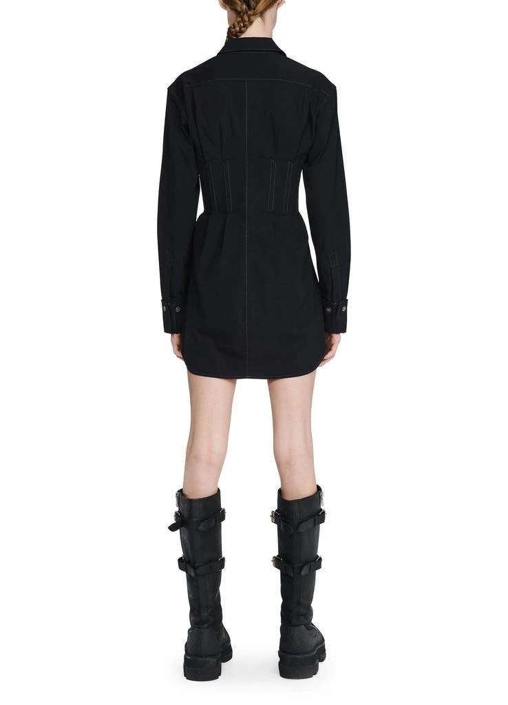 Dion Lee Tuxedo corset shirt dress 5
