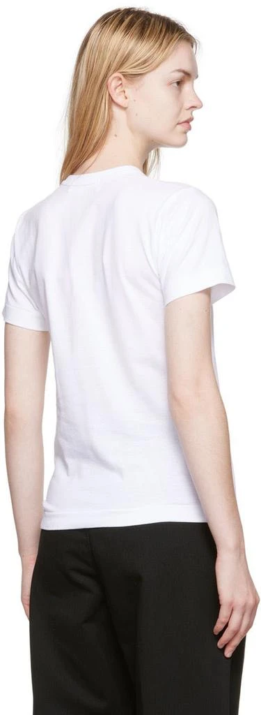 Comme des Garcons White Heart Patch T-Shirt 3