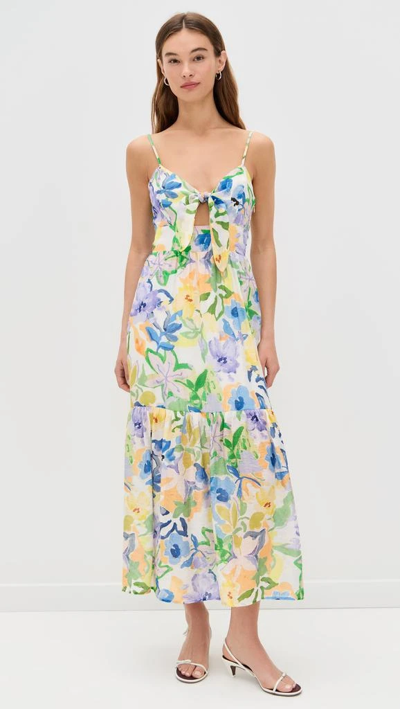 MINKPINK Fable Tie Midi Dress 6