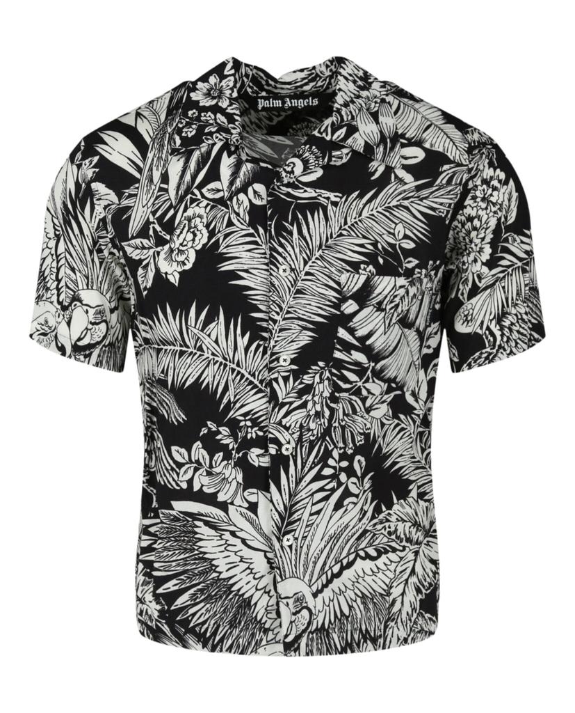 Palm Angels Jungle Palms Bowling Shirt