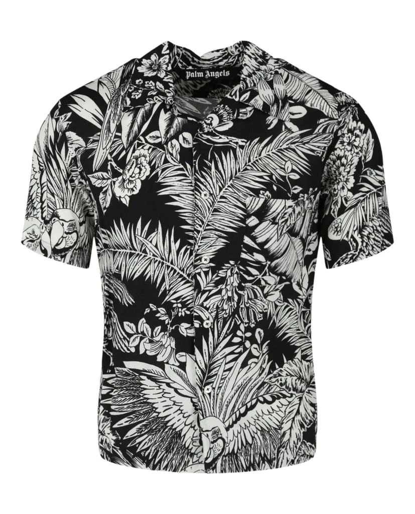 Palm Angels Jungle Palms Bowling Shirt 1