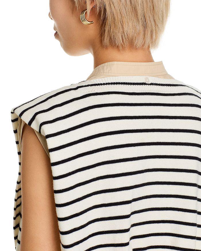 Derek Lam Lotte Mixed Media Dress