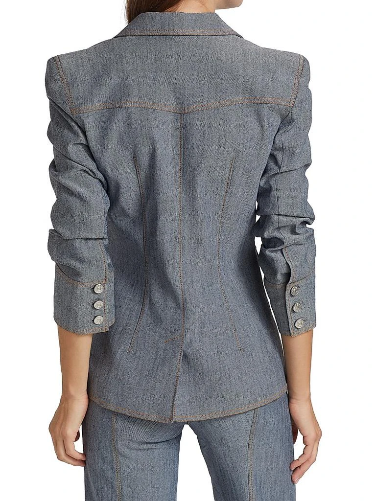 Cinq à Sept Louisa Gathered Sleeve Jacket 5